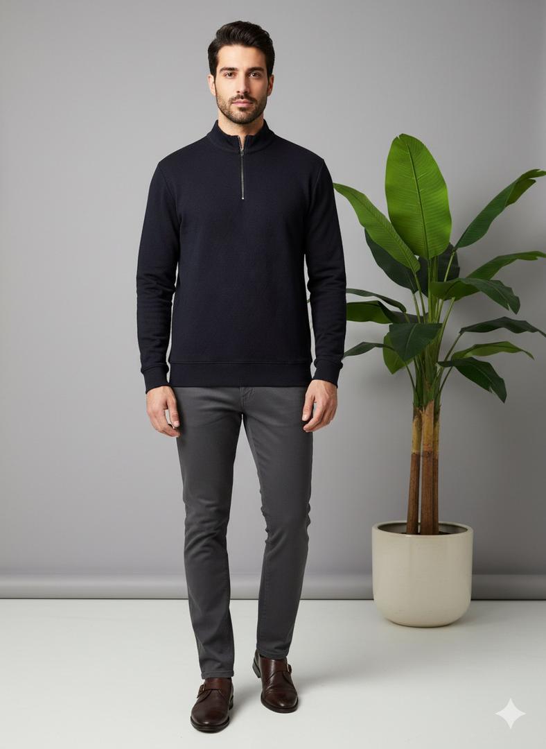 بلوز یقه ایستاده لوزی 3119